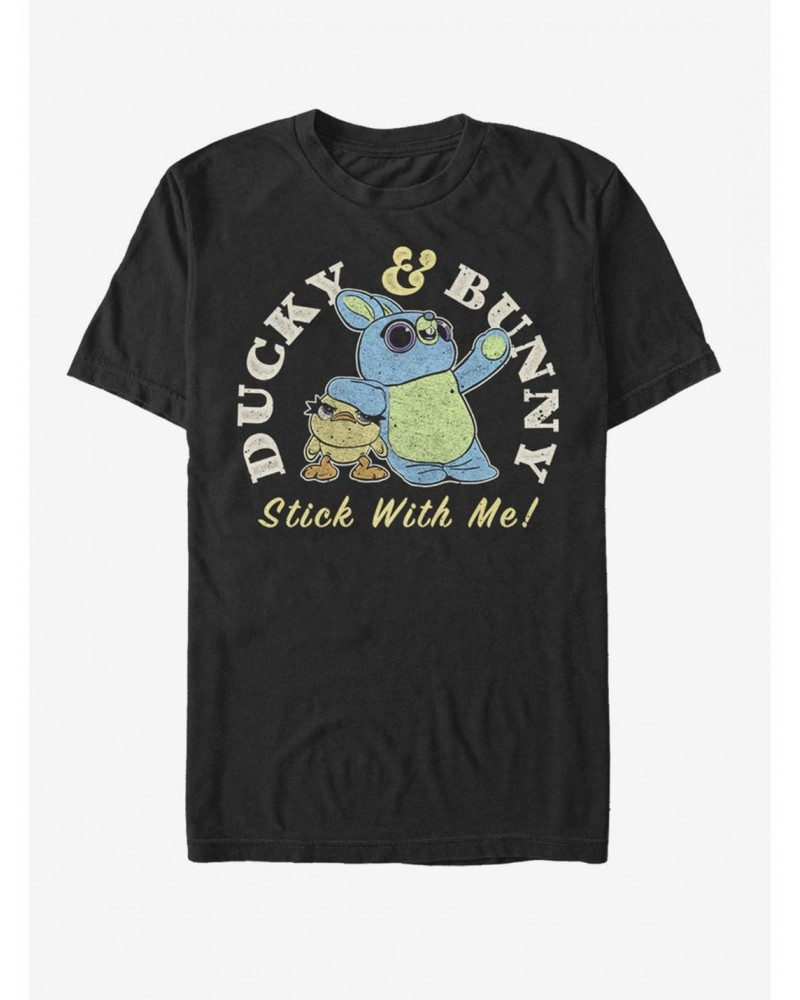 Disney Pixar Toy Story 4 Ducky And Bunny Brand T-Shirt $6.31 T-Shirts