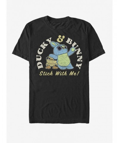 Disney Pixar Toy Story 4 Ducky And Bunny Brand T-Shirt $6.31 T-Shirts