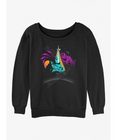 Disney Pixar Lightyear Zurg and Buzz Girls Slouchy Sweatshirt $10.63 Sweatshirts