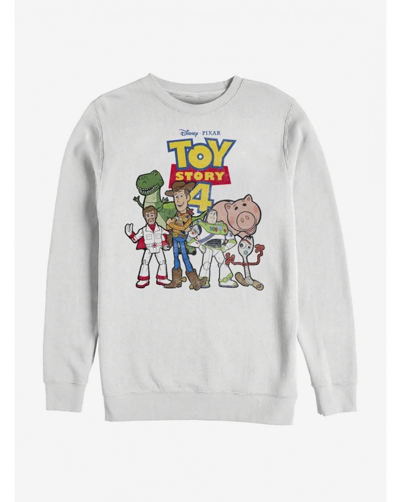 Disney Pixar Toy Story 4 Toy Crew Sweatshirt $12.40 Sweatshirts